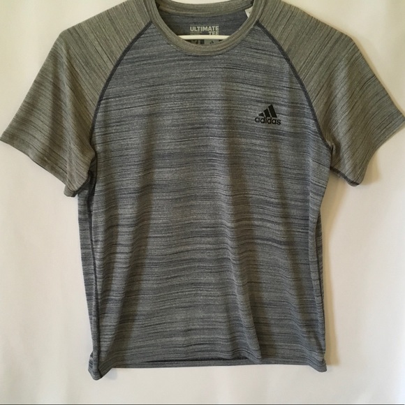 adidas Other - New Adidas XL Gray & Blue Ultimate Tee